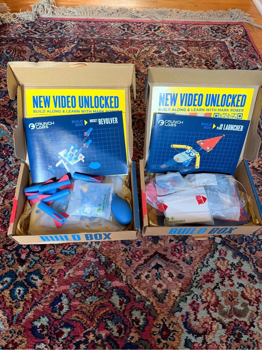Set/2 NEW Mark Rober Crunch Labs Kits